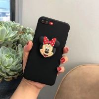 [Universal support] สมาร์ทโฟน Disney Minnie Mickey โทรศัพท์มือถือขาตั้งพับได้สำหรับ iPhone X 12 Xiaomi Huawei ของขวัญทั้งหมด