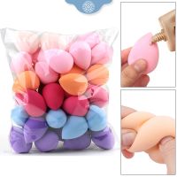 【FCL】✇❖✒  20/50Pcs Medium Makeup Sponge Soft Concealer Puff Drop Mixed Make Up Blender Accessories