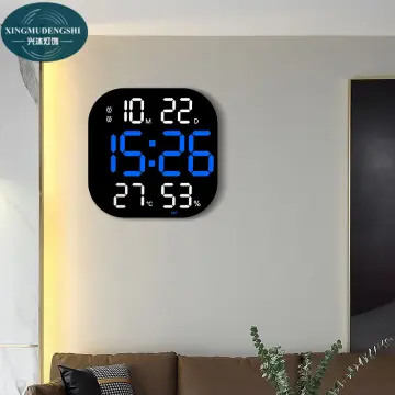 Large Electronic Countdown Clock Led Digital Wall Clock Timer With