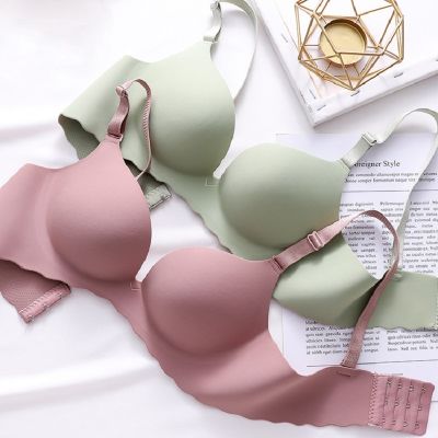 （A So Cute） New WomenSexy Seamless Push Up Underwear Breathable Plus SizeComfortableFitness Lingerie Bralette Bras