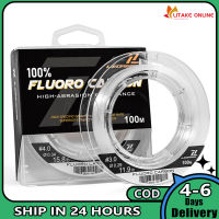 Bosiq 100% Fluorocarbon ผู้นำเอ็นตกปลาวัสดุบริสุทธิ์ทนทานต่อการขัดถูได้อย่างรวดเร็วจมแทบมองไม่เห็นสายเบ็ดตกปลา100M