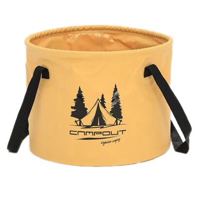 CAMPOUT Camping Folding Bucket Portable Wash Basin Foot Basin Travel Fishing Bucket Camping Storage Bucket