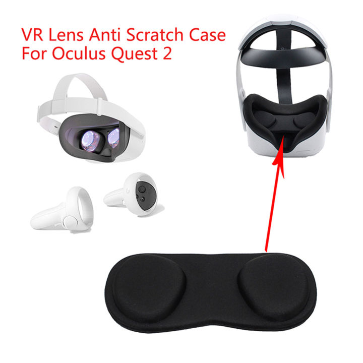 สีดำ-eva-เลนส์นิ่มสำหรับ-oculus-quest-2ป้องกันฝุ่น-anti-scratch-เลนส์ฝาครอบกันขีดข่วน