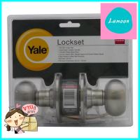 ลูกบิดทั่วไป YALE KN-VTT5227US32D หัวจัน สีสเตนเลส/สเตนเลสเงาYALE KN-VTT5227US32D STAINLESS STEEL ENTRANCE KNOB **ด่วน สินค้าเหลือไม่เยอะ**