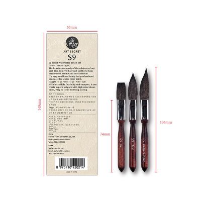 Art Secret S9 Is A Small Watercolor Acrylic Oil Painting Tool Set Art Painting Supplies Made From Natural Blue Squirrel Hair Artificial Flowers  Plant