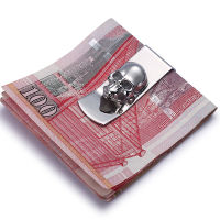 Modern - Brand New 2017 Skull Designs Men Sliver Money Clip Slim Pocket Purse Clamp Cash Holder Card Organizer Men Women Wallet