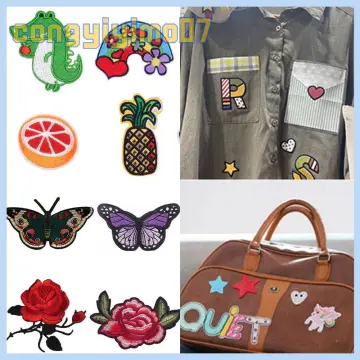 Patch Bag Stickers  Badges - 3d Embroidered Diy Patch Bag
