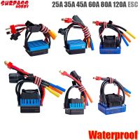 80A 45A 25A 35A แบบ Imperabile 120A ESC Regolatore Di Velocità Senza Sensore Senza Spazzole ต่อ1/8 1/10 1/12รถ RC ตีนตะขาบ RC เรือ