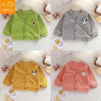 Kids Overcoat Knitwear Boys Cardigan Baby Sweater Baby Girls Spring and Autumn Korean Style Childrens Clothing