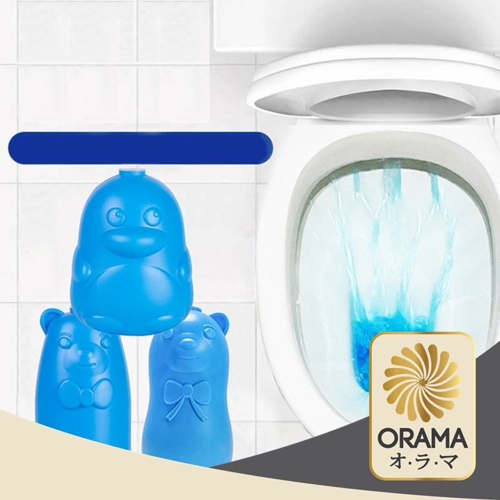 oroma-น้ำยาดับกลิ่นชักโครก-เจลดับกลิ่น-ก้อนดับกลิ่น-ขจัดคราบสกปรก-ก้อนฟ้า-น้ำสีฟ้า