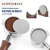 Reusable coffee filter screen heat resistant mesh screen portafilter barista coffee making Puck screen for espresso machine 58mm