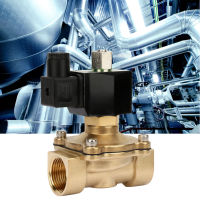 Fluid Controller G1" Electric Solenoid Valve DN25 NC วาล์วแม่เหล็กไฟฟ้าทองเหลือง