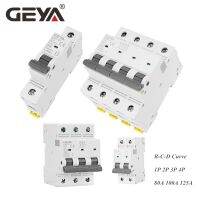 GEYA GYM9 FP 4 Pole AC วงจรไฟฟ้า Breaker 80A 125A 100A กว้าง4 P 71.2มม. 400V 6KA