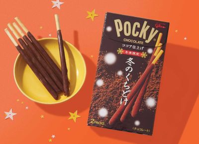 [พร้อมส่ง] Pocky Chocolate and Chocolate powder รุ่นลิมิเต็ดเอดิชั่น ออกมาช่วงฤดูหนาวเท่านั้น