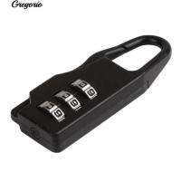 Gregorio Mini 3 Digit Combination Security การเดินทางท่องเที่ยวที่ปลอดภัยรหัสผ่านกุญแจล็อครหัสผ่าน