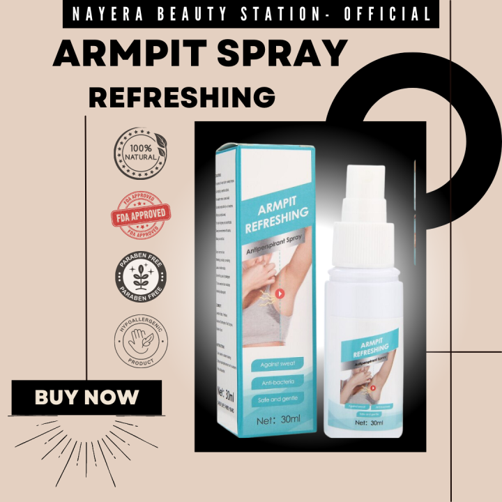 Antiperspirant Spray Armpit Antiperspirant Spray Refreshing Deodorant