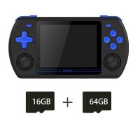 POWKIDDY 1 Piece RK2023 Retro Video Game Console 16G+64G 4:3 IPS Screen RK3566 Dual Speaker Handheld Game Console (A)