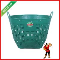 เข่งพลาสติก BIG ONE COPO 701 เบอร์ 1 66X66X53 ซม. สีเขียวROUND PLASTIC BASKET BIG ONE COPO 701 NO.1 66X66X53CM GREEN **ใครยังไม่ลอง ถือว่าพลาดมาก**