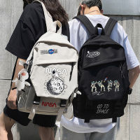 กระเป๋าเป้สะพายหลัง NASAS Astronaut Schoolbag Men S And Women S Leisure Trend Backpack Primary School Students Junior High School Backpack