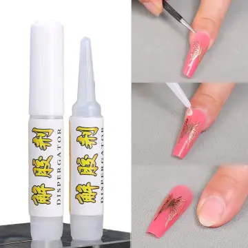 10ml Nail Glue Remover False Nail Tips Debonder Removing Gel Rhinestone Fake  Press On Nails Fast Dissolve Liquid Manicure Tools - AliExpress