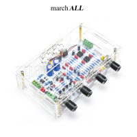 MarchAll PR-4558G ชุดสำเร็จ พร้อมแท่นอะคริลิคใส PR-741 Pre-Amp ปรี-แอมป์ ปรับทุ้ม-แหลม ซ้ายขวา อิสระ สเตอริโอ โทน คอนโทรล BASS TREBLE BALANCE เป็นภาคต้นทุก Player T