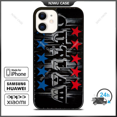 Outlaw Retro Star Phone Case for iPhone 14 Pro Max / iPhone 13 Pro Max / iPhone 12 Pro Max / XS Max / Samsung Galaxy Note 10 Plus / S22 Ultra / S21 Plus Anti-fall Protective Case Cover