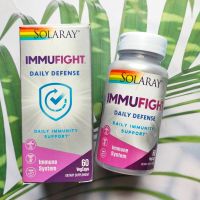 วิตามินรวม อิมมูน ImmuFight Daily Defense 60 VegCaps, Daily Immunity Support (Solaray®)