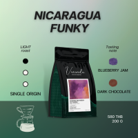 Varinda Coffee Roaster เมล็ดกาแฟคั่วอ่อน Specialty Single Origin | Nicaragua Funky 200g เหมาะสำหรับชงด้วย Drip และ Pour-over