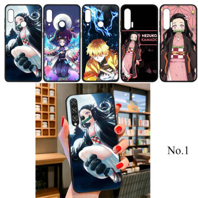 6FFA Anime Demon Slayer Nezuko Tanjiro อ่อนนุ่ม High Quality ซิลิโคน TPU Phone เคสโทรศัพท์ ปก หรับ Huawei Nova 7 SE 5T 4E 3i 3 2i 2 Mate 20 10 Pro Lite Honor 20 8x