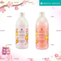 แพ็คคู่ขายดีOriental Beauty Summer Apricot Body Lotion&amp;Shower Cream 400mlกลิ่นหอมสดชื่นดุจดอกไม้ผลิบาน แถมถุงผ้า