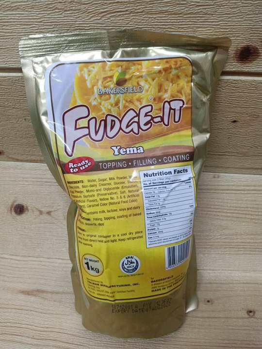Fudge it Yema (filling, topping, and coating) Lazada PH