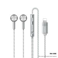 หูฟังแบบมีสายตัดเสียงรบกวนแบบ In-Ear สำหรับชุดหูฟัง Xiaomi 3.5มม. สายโทรศัพท์กีฬาชนิด C หูฟัง Apple