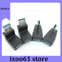 ixoo61 store 4types 1pcs USB 3.0 A Male to Female Adapter Connector converter plug cable Adapters90 Degree Angle Coupler For Laptop PC