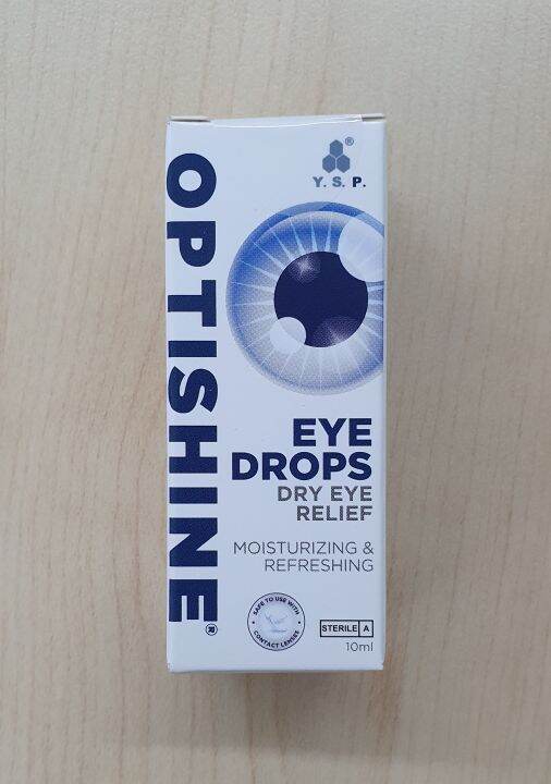 Optishine Eye Drops Dry Eye Relief 10ml Lazada
