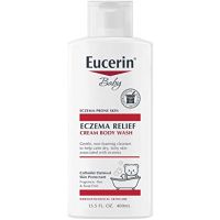 Eucerin Baby Eczema Relief Cream Body Wash 400ml. ยูเซอรีน เบบี้ วอช ครีมอาบน้ำ สำหรับเด็ก