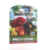 Angry Birds Mega Color Ying/ภาษาฝรั่งเศสการตรัสรู้เด็กสองภาษาการศึกษากระดาษกาวระบายสี