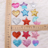 50Pcs Wholesale Resin Multicolor Heart Shoe Charms Star Sandals Shoes Accessories Decorations for Backpack Croc JIBZ