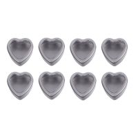 Heart Shaped Metal Tin Can Gift Packing Box Delicate Candy Case Packaging Cans Creative Wrapping Storage Boxes