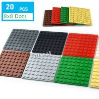 20pcs Classic Bricks Double sided Base Plates Building Blocks Creative 8x8 Dots Figures Bricks Baseplate Toys for Children ❖◊