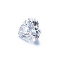 # อัญมณีดาว - สีขาวสุดๆ D หินเปลือย Moissanite รูปหัวใจสี 123 กะรัต K อัญมณีฝังทอง มีจำหน่ายในสต็อก