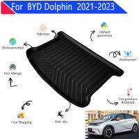 รถ Trunk Mats สำหรับ BYD Dolphin อุปกรณ์เสริม2021 2022 2023 EVA วัสดุทำความสะอาดง่ายรถด้านหลังถาด Trunk Mat อุปกรณ์เสริมอัตโนมัติ