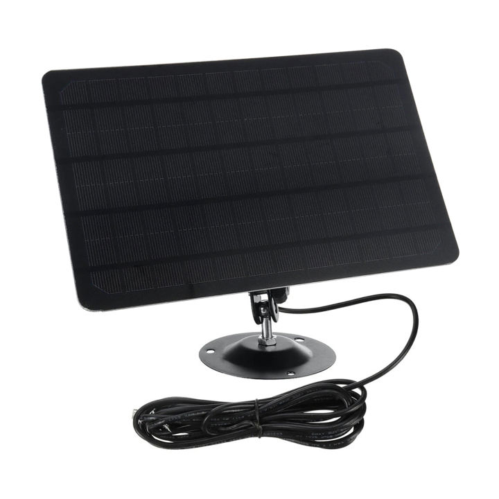 10w-5v-micro-usb-solar-panel-2000mah-360-degree-rotation-waterproof-wall-mounted-monocrystal-silicon-solar-plate-for-usb-camera