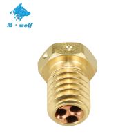 【LZ】❈♧  Bico de impressora 3d para 1.75mm filamento e3dv6 clone-cht ponta latão cobre cabeça de impressão 0.4mm alto fluxo