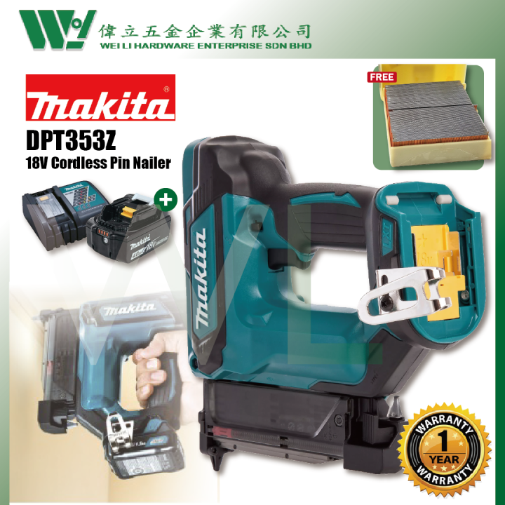Makita DPT353Z Cordless Pin Nailer 18V nail gun cordless nail gun