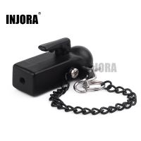 INJORA Metal Trailer Head Tow Hook for 1:10 RC Crawler Accessories TRX4 Axial SCX10 90046 D90 RC Car Parts