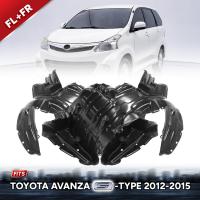 ซุ้มล้อพลาสติก ซุ้มล้อหน้า รุ่น โตโยต้า อแวนซ่า TOYOTA AVANZA S-TYPE ปี 2012 - 2015