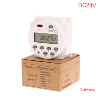 Suiweng จอ LCD ดิจิตอล CN101A จอดิจิตอลโปรแกรมตั้งเวลาได้ไฟฟ้า12V 24V 110V 220V สวิตช์จับเวลา CN101 1ชิ้น