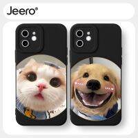 Jeero เคสคู่ เคสไอโฟน คู่รัก กันกระแทกซิลิโคนนุ่มน่ารักตลก เคสโทรศัพท์ Compatible for iPhone 14 13 12 11 Pro Max SE 2020 X XR XS 8 7 6 6S Plus พลัส HFF2582