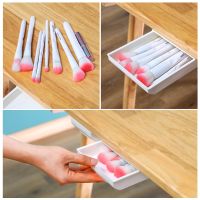 Ready Wall-mounted drawer storage box home punch-free makeup brush finishing box office stationery storage box ⓠ