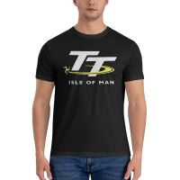 Tourist Trophy Isle Of Man Dirt Bike Mx Atv Motocross Fashion Cotton Tshirt Vintage